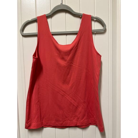 Chico's Size 1 Printed postmark stamps Travel Jacket 2/ matching tank - Picture 5 of 7